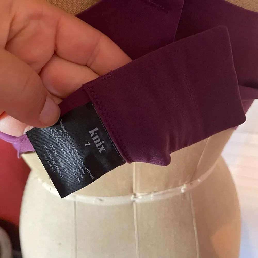 KNIX | purple bra size 7 - Picture 7 of 12